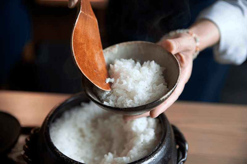 土鍋ごはん写真